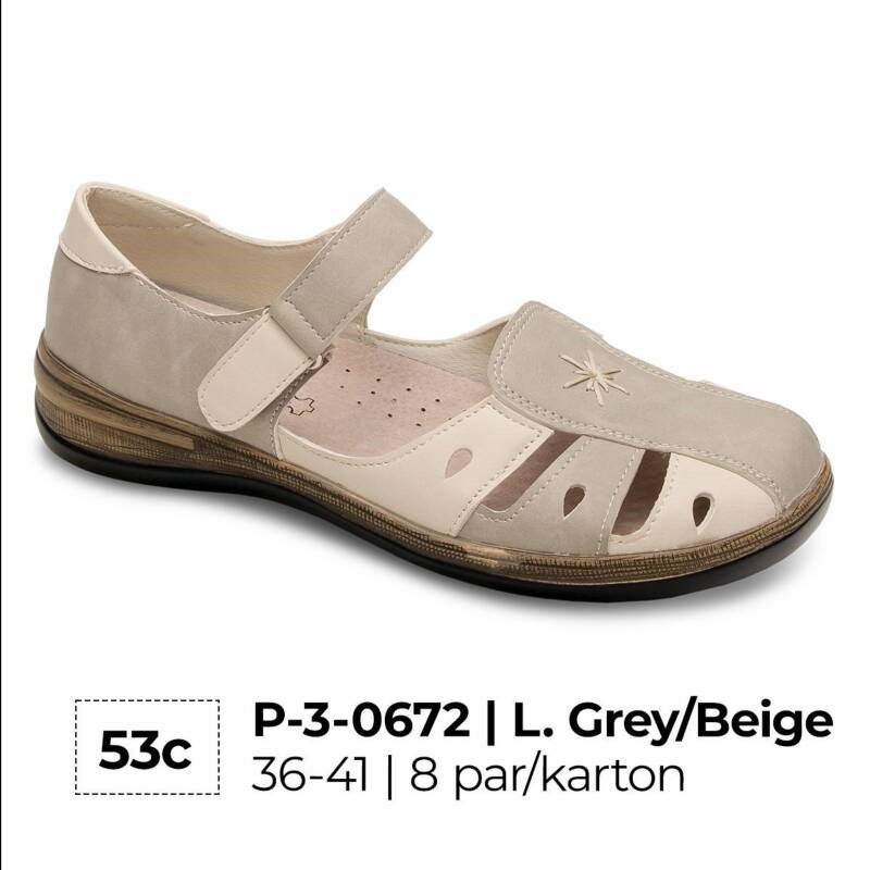 Sandały płaskie damskie Roz 36-41 / 8 par